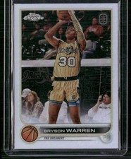 2022-23 Topps Chrome Overtime Elite #92 Bryson Warren Refractor