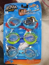 3 Pack. Aqua Trends Sport Goggles. 791