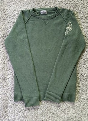 Strick Pullover grün Stone island Junior Gr. 170