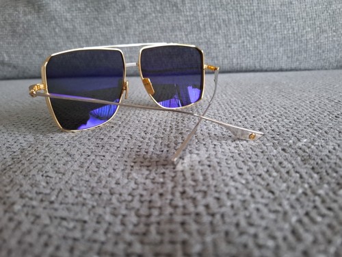 DITA Dubsystem DTS157-A-01 Sunglasses 2Tone Gold With Silver & Green Lens 63-14 - 第 4/8 張圖片