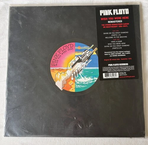 SEALED Pink Floyd – Wish You Were Here LP [2016 US Press, Remaster, 180g]