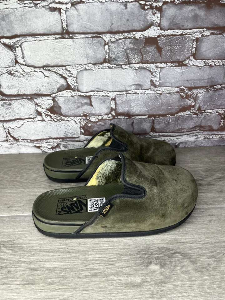 Vans Harbor Mule VR3 зеленый замши зефир скольжения на туфли женщин Sz 38EU/7,5M - Изображение 2 из 4