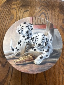 We've Been Spotted-Plate #1 Dalmatians It’s A Dog’s Life Lynn Kaatz 1992