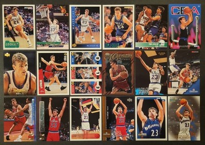 Lot of 18 Different TIM LEGLER Basketball Cards 1993-1999 BSK4273