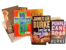 James Lee Burke Lot 11 hard cover books