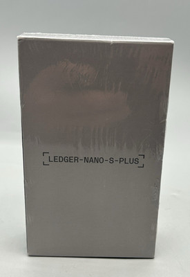 Ledger  Nano S Plus Crypto Hardware Wallet - Sealed