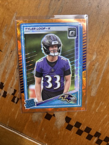 2025 Donruss Optic Football Orange Scope Tyler Loop #227