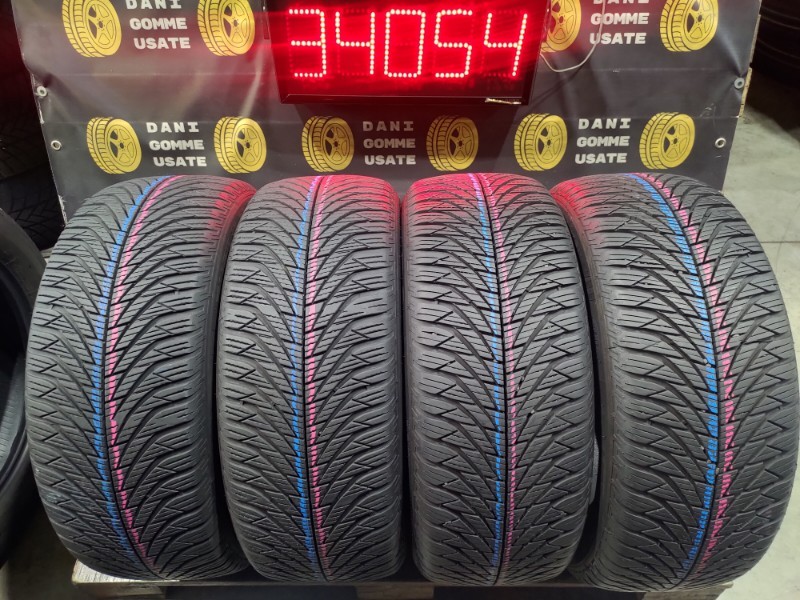 Pneumatici 4 Stagioni 4 Gomme usate 205 55 16 FULDA Battistrada Residuo 90/99%