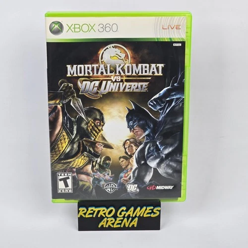 Mortal Kombat vs DC Universe (Xbox 360) CIB COMPLETE