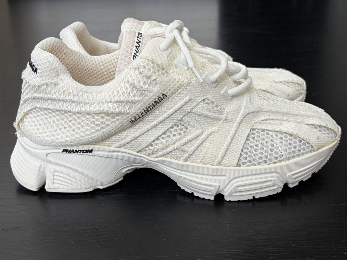 Balenciaga Phantom Sneaker White Size 40 EU/ 10US | eBay