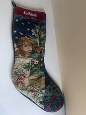 Christmas Needlepoint Stockings of Country Girl by Tree Personalized  Kathleen  