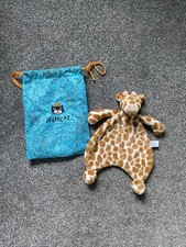 Jellycat Bashful Giraffe Soother Soft Toy Baby Comforter Cuddle Cloth