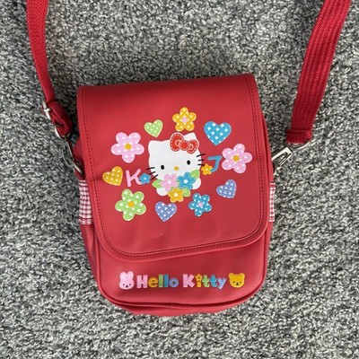 Rare Vintage 90s Hello Kitty Crossbody Bag Sanrio Kawaii Anime Y2k Purse
