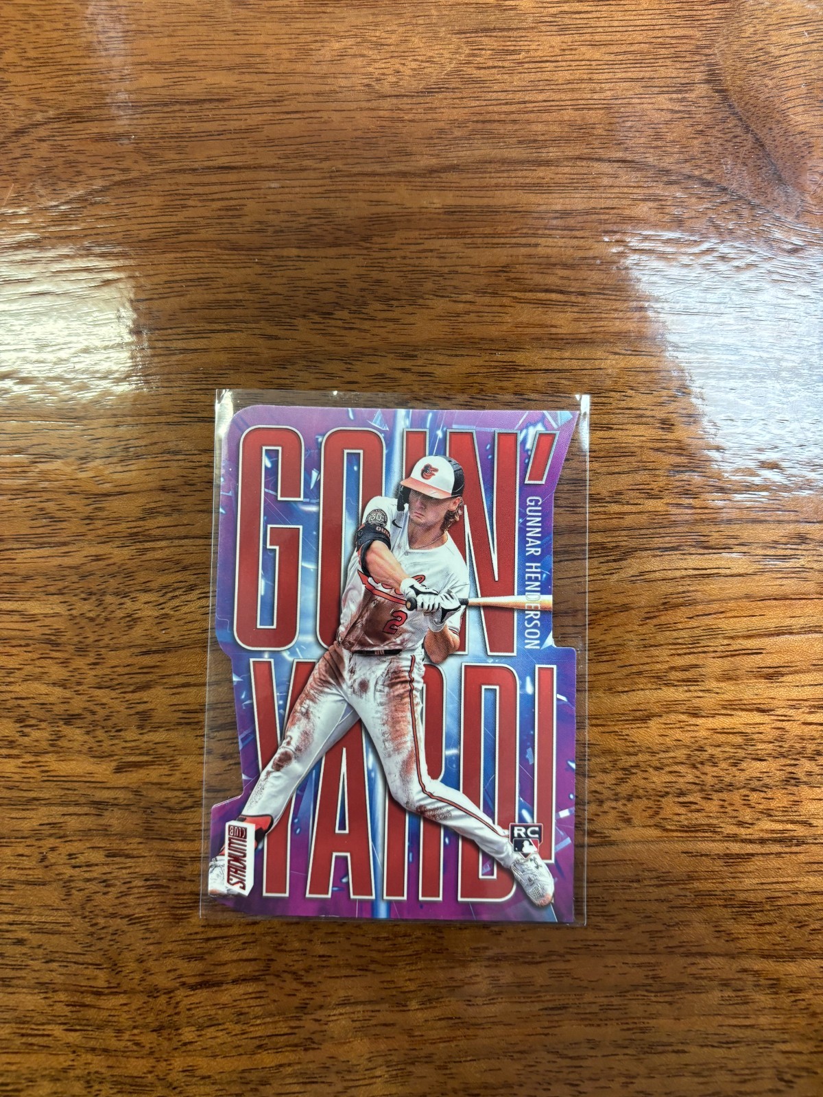 Gunnar Henderson 2023 Topps Stadium Club GOIN’ YARD! ROOKIE DIE-CUT Insert 26420