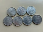 Lot of 7 Morgan Silver Dollars 90% Silver