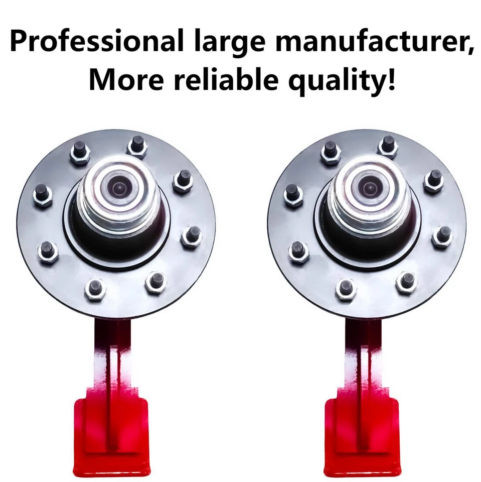 New upgrade superior Shipping Container Wheels/8x6.5 Lug/Container mobile Kits - Image 3 of 4