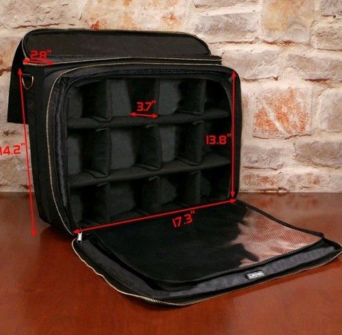 ENHANCE MTG Tasche passend für Deckboxen mit Card Defender Bildschirm, anpassbarer Innenraum - Bild 2 von 8