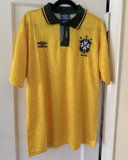 Brazil season 1991/92 retro jersey, Size L. New with tags