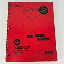 Journals by Kurt Cobain (2003, Trade Paperback) US Edition Includes New Material