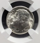 1947-D Roosevelt Dime NGC MS/66FT Awesome Eye Appealing Solid White Gem