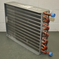 Precision Hydronic Duct Heating Coil SP1021824N, 6" x 18" x 24", 11.7 gpm, Slip