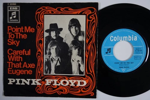 PINK FLOYD Point Me To The Sky MEGA RARE orig Germany 45 psych prog german HEAR!