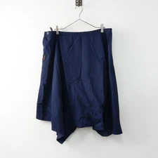 [Limited Time Price] Yohji Yamamoto Gipsy Drawstring Cotton Wide Sarouel Pants/N