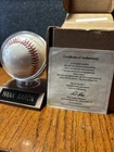 Hank Aaron Autographed Baseball Authenticated Original Signed Ball