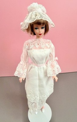 Vintage Barbie - #1870 Midi Marvelous (1969) -  Dress, Hat and Shoes