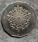 Australia 2013 QEII Diamond Jubilee  Coronation 50 cent Coin