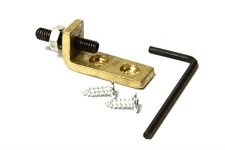 Tremolo Stopper Stabilizer for Floyd Rose & other floating guitar bridges. Brass