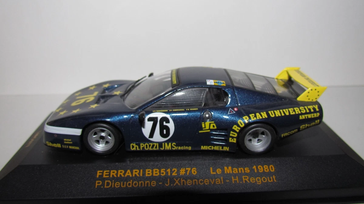 Ferrari 488 GTE Evo Inception #59 - 24H Du Mans 2022 (Échelle 1/43, LookSmart, Bleue)