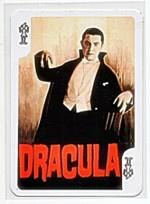 2020 FLONZGIFT VAMPIRE DRACULA VINTAGE MOVIE POSTERS PLAYING CARDS SINGLE CARDS