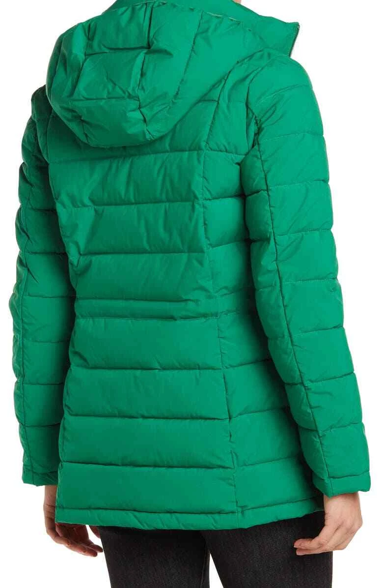 Tommy hilfiger 2025 green women's coat