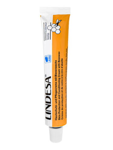 LINDESA® Hautschutzcreme mit Bienenwachs, 50 ml Tube (1, 3, 5 oder 10 Stück) - Bild 1 von 3