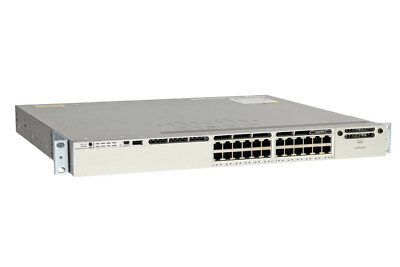 CISCO WS-C3850-24T-E 24 Port Gigabit Ethernet Switch ipservices 3850-24T-E 2xPWR
