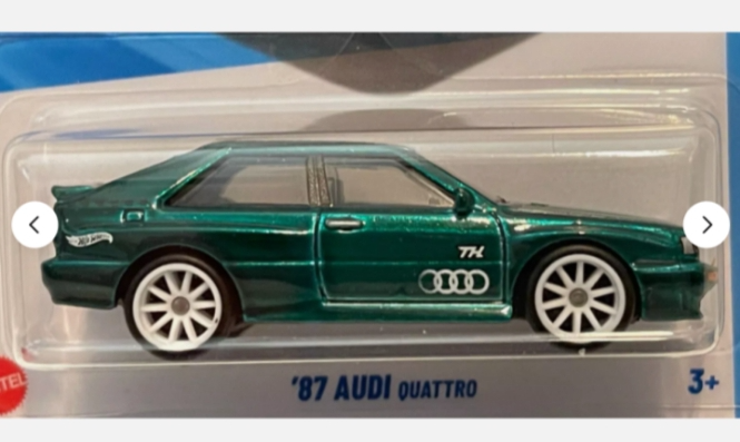 HW 2025 TREASURE HUNT '87 AUDI QUATTRO FACTORY FRESH A CASE READ