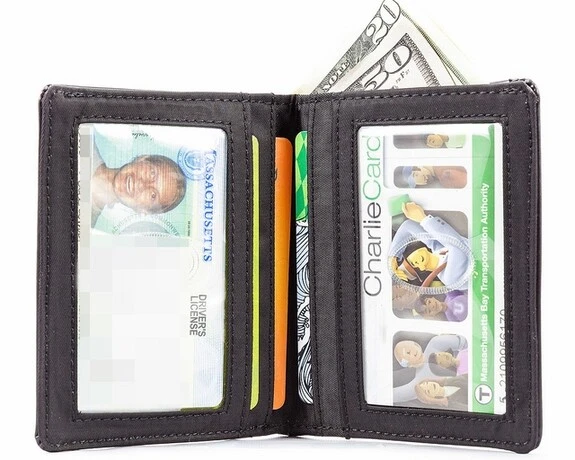 Cartera grande delgada Metro plegable  Foto 4 de 4