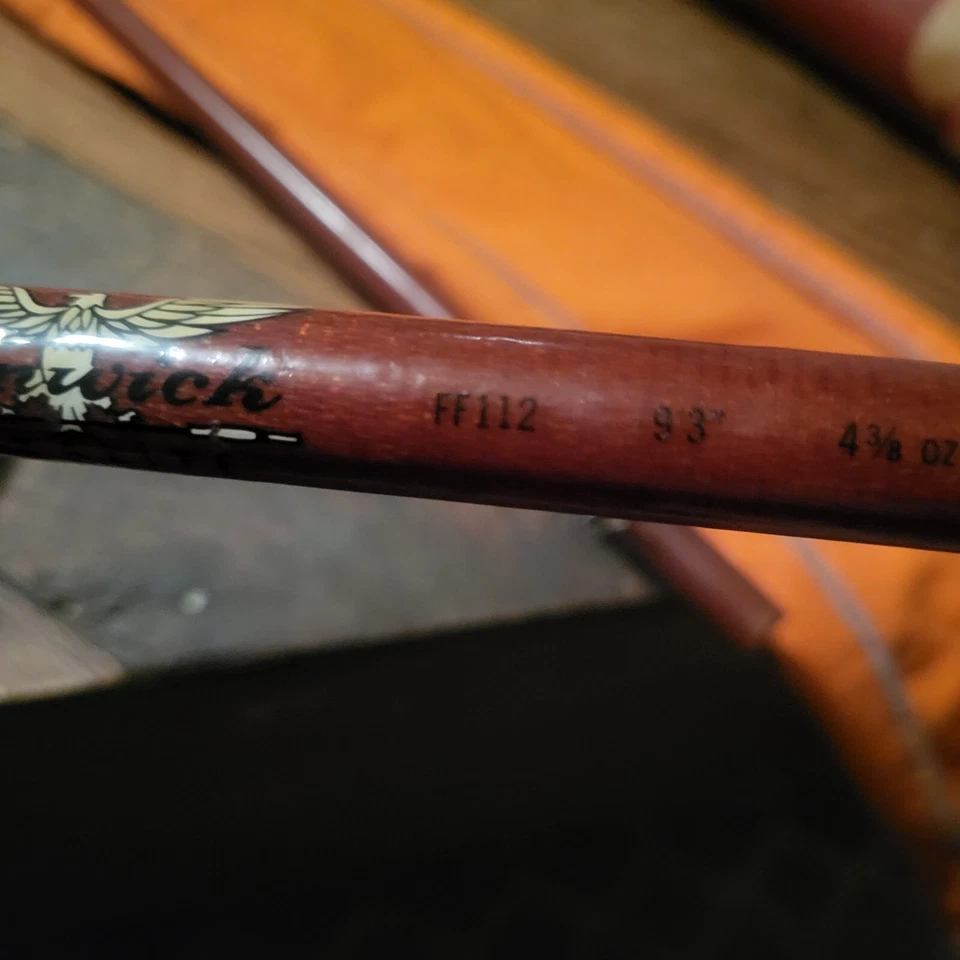 Completo Original FENWICK Feralite Flyrod FF112 (B 1961-62) Año de Transición Foto 2 de 4