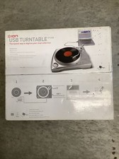 Turntable Ion TTUSB Plug and Play 33 1/3 and 45RPM Brand New