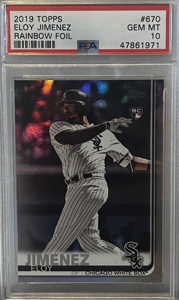 2019 Topps Eloy Jimenez Randle Foil #670