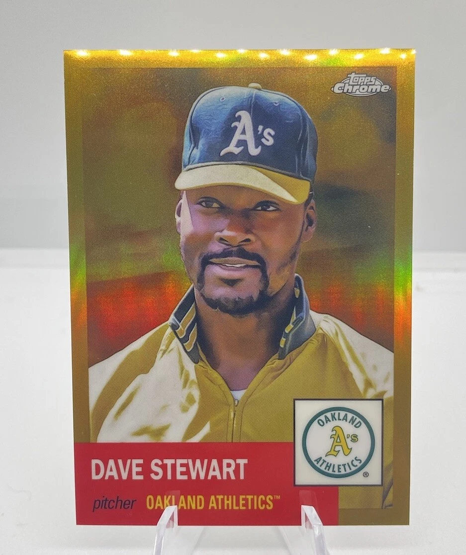 Dave Stewart trading card