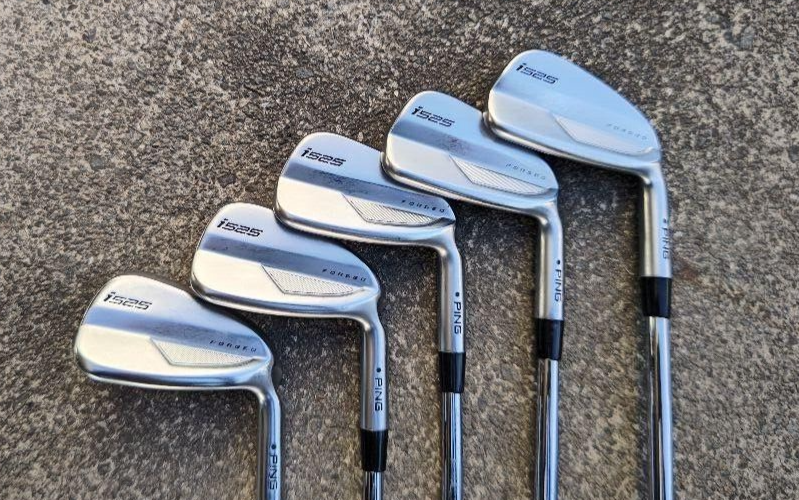 Ping I525 Iron Set 6I - 9I,W 5 Clubs MODUS115 S Used Japan Black