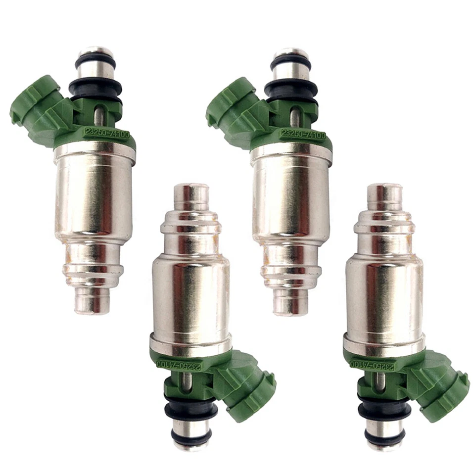 Inyector de combustible 23250-74100 4 piezas para Toyota Celica 2,2 L l4 1992 1993-1999 Foto 2 de 4