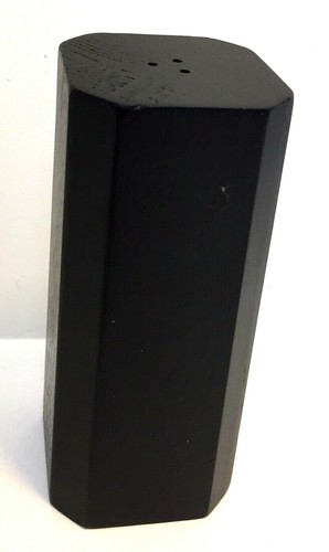 Project 62 Black Ashwood 5“ Tall Salt Shaker Black Wood - Picture 4 of 6