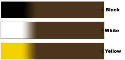 White Water Archery Brown Fade Solid 3 Arrow Wraps 15 Pc Pack Many Color Options