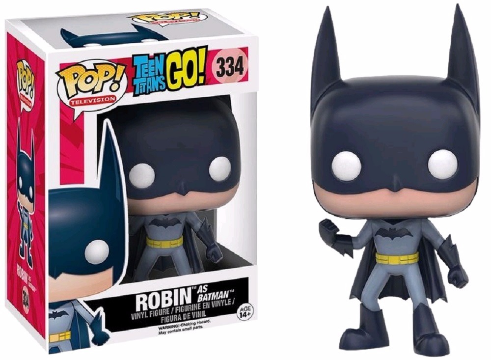 Funko Pop! Teen Titans Go! Robin As Batman Exclsuive Vinyl Action
