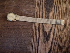 Vintage Automatic Hamilton 10k S&W Gold Filled Wrist Watch Parts Or Repair