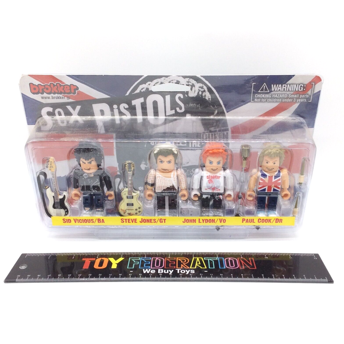 Sex Pistols 4フィギュアセット Brokker Sex Pistols Set of 4 Action Figures 2018 | eBay