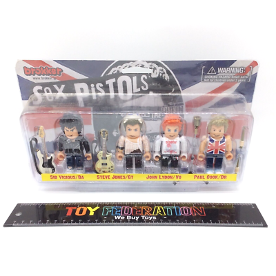 brokker Sex Pistols フィギュア 4体セット Brokker Sex Pistols Set of 4 Action Figures 2018 | eBay